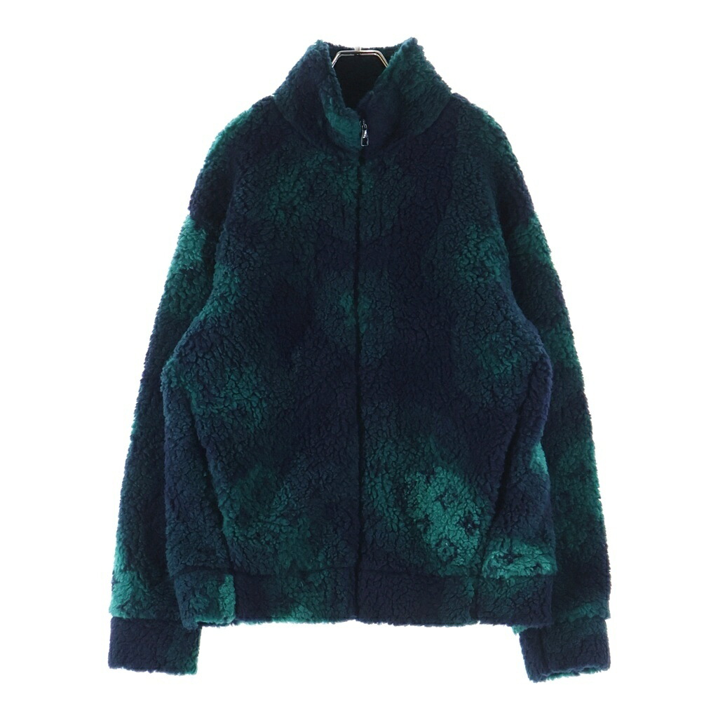 LOUIS VUITTON(ルイヴィトン) サイズ:L 23SS モノグラムジャガード カモフリースジャケット グリーン RM231M SQ9 HOY15W【中古】【程度B】【カラーグリーン】【取扱店舗BRING心斎橋店】｜ブランド買取・販売　BRING