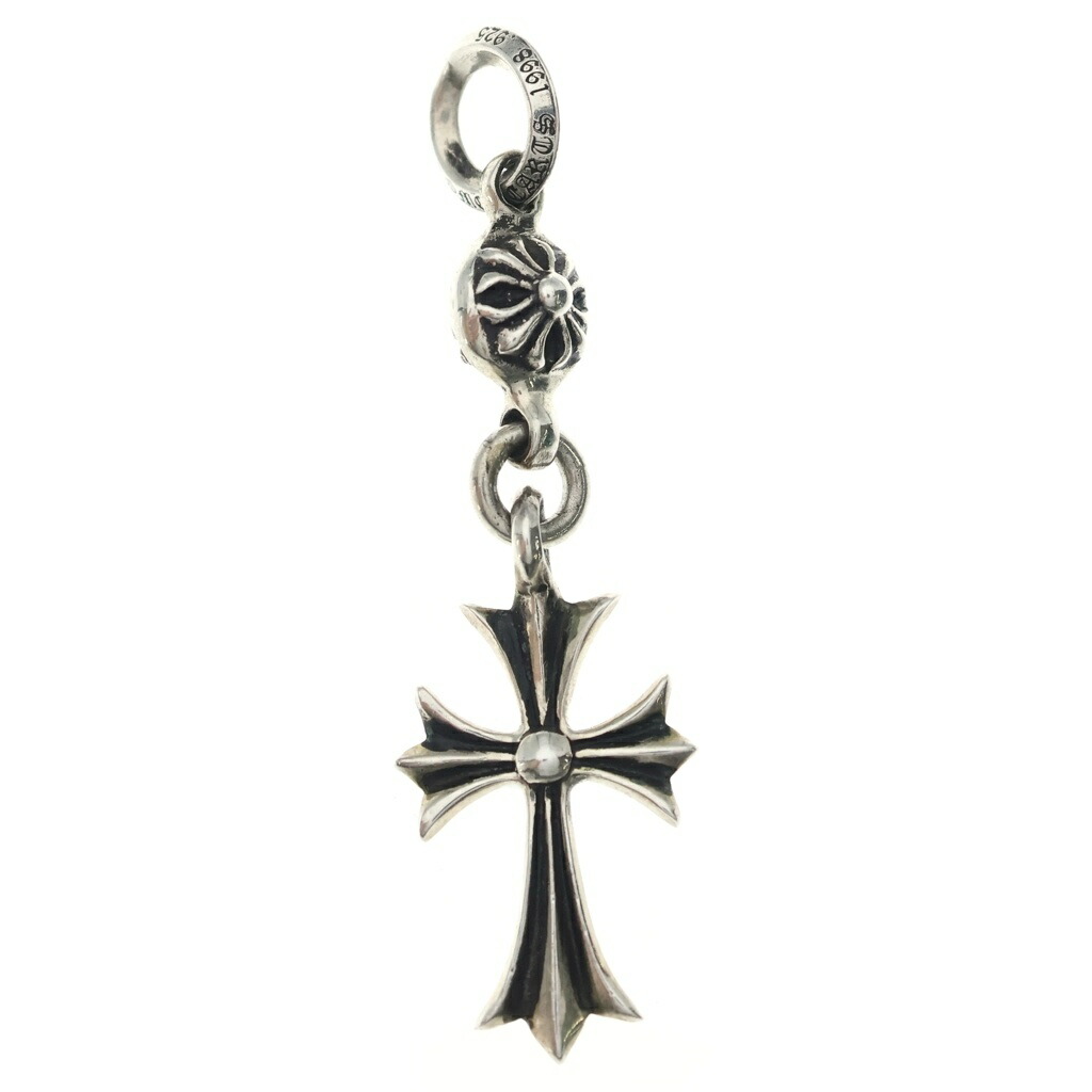 CHROME HEARTS(クロムハーツ) 1B TNY CH CRS 1どんぶり鉢 タイニー CH差し交わす 惹きつける シャンデリヤいの一番 しろがね色 BCA197【中古】【座標軸B】【色合いしろがね色】【取りまわしバス発着場BRING心斎橋店】