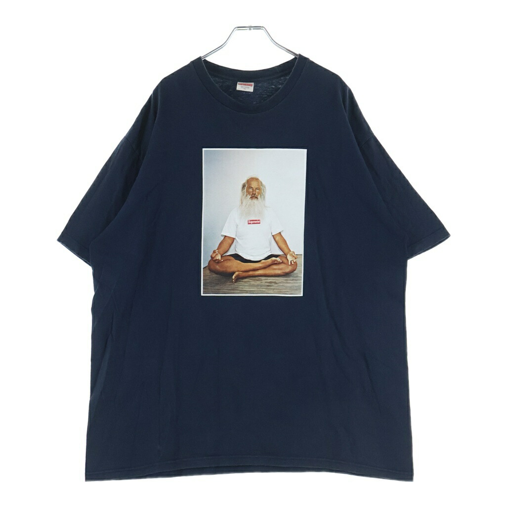 SUPREME(シュプリーム) 大きさ:XL 21AW Rick Rubin リック・ルービン ティーシャツ カットソー 米国海軍【中古】【度合いB】【カラーネイビー】【取りまわしバス発着場新宿】