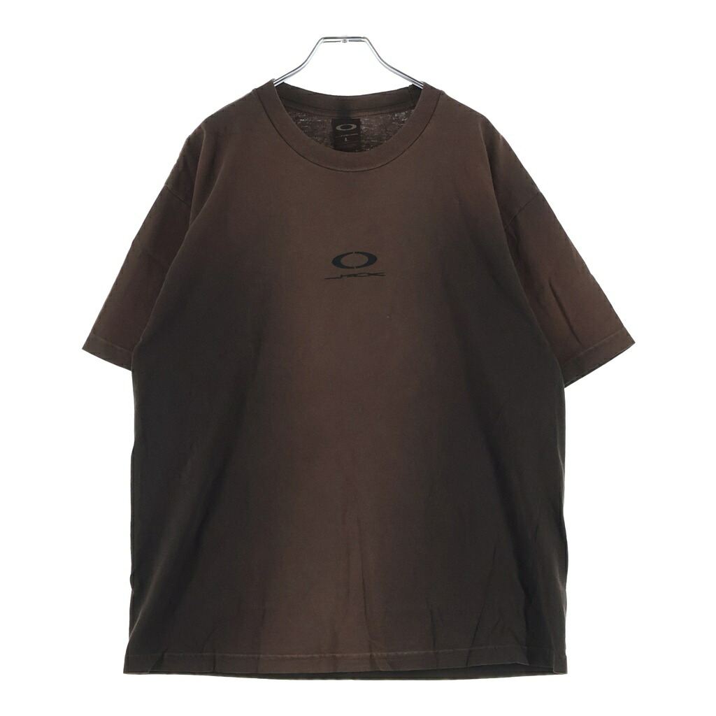 Cactus Jack(カクタスジャック) 大きさ:L ×OAKLEY オーク材ロバート・エドワード・リー 刷り上げる半袖プルオーバー カットソー 赤銅色 GTCJ-SS01【中古】【座標軸A】【色合い赤銅色】【取りまわしバス発着場渋谷】