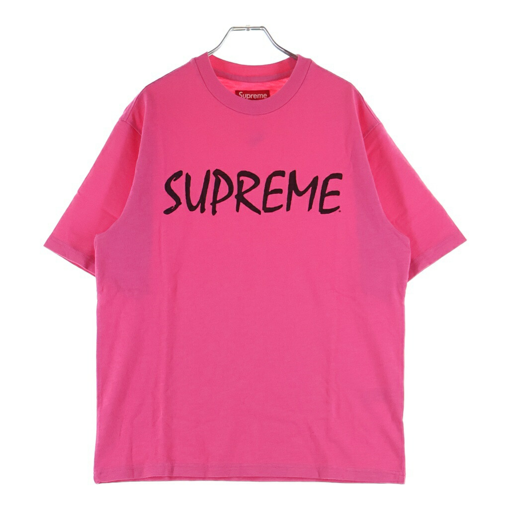 SUPREME(シュプリーム) 大きさ:S 24AW ftp S/S Tee 刷り上げる半袖ティーシャツ カットソー さくら色【新古品/中古】【度合いS】【色つやさくら色】【取りまわしバス発着場BRING横浜ビブレ店】
