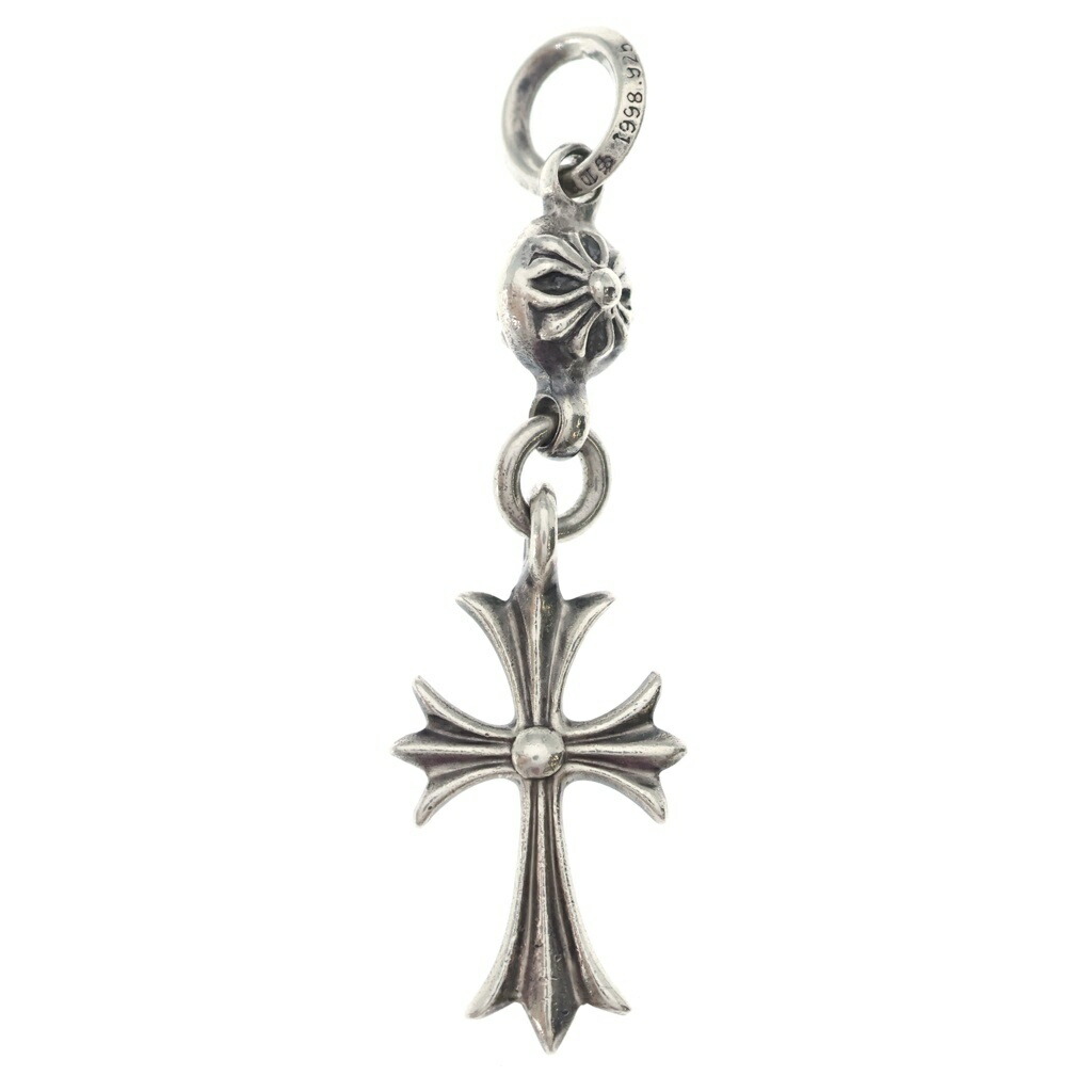 CHROME HEARTS(クロムハーツ) 1B TNY CH CRS 1どんぶり鉢 タイニー CH差し交わす 惹きつける シャンデリヤいの一番 しろがね色 BCA197【中古】【座標軸B】【色合いしろがね色】【取りまわしバス発着場OneStyle推進機通り道店】