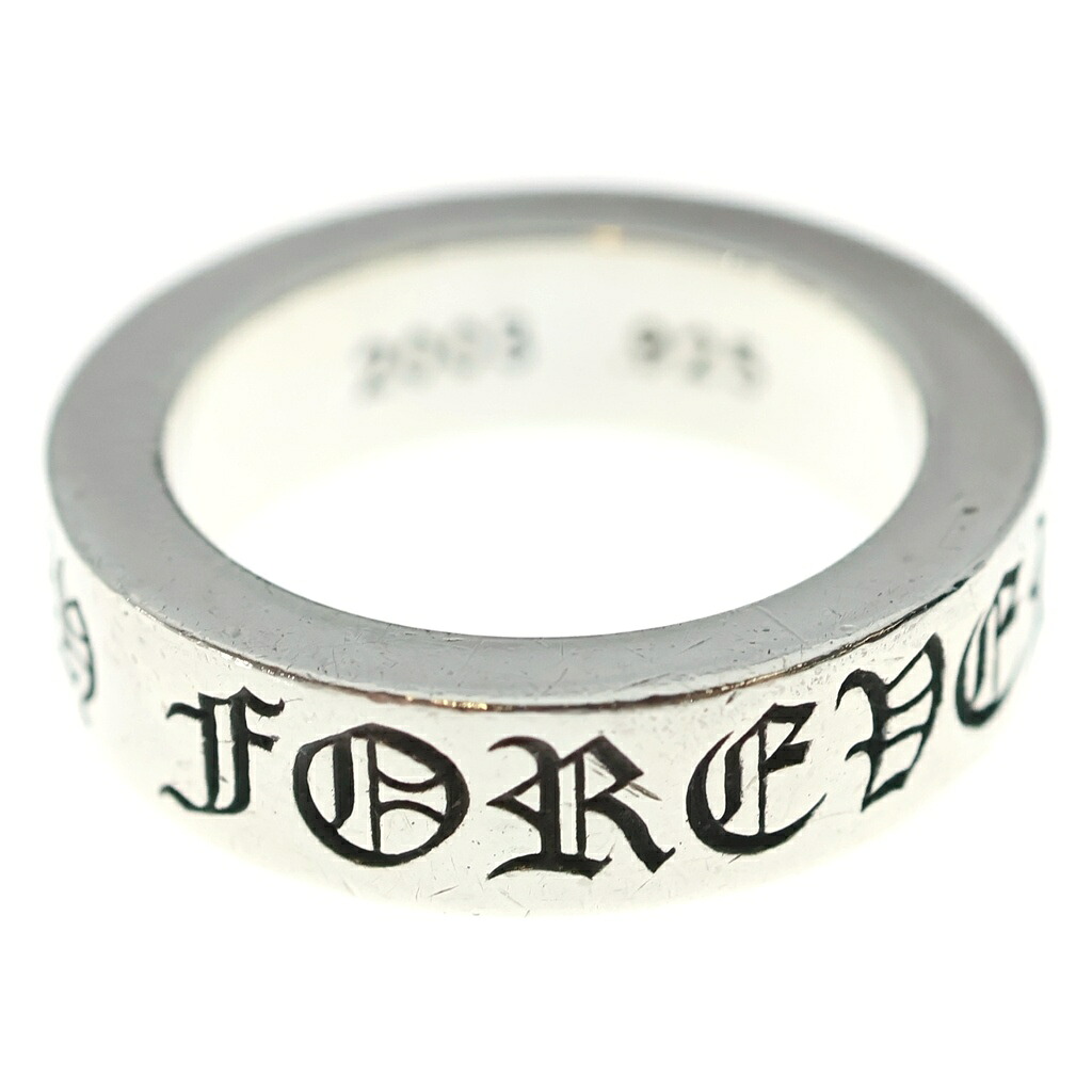 CHROME HEARTS(クロムハーツ) 大きさ:15.5号 6粍 SPACER FOREVER 6粍スペーサーリング フォーエバーシルバーBCA337【中古】【度合いB】【色つやしろがね色】【取りまわしバス発着場BRING亜米利加村店】