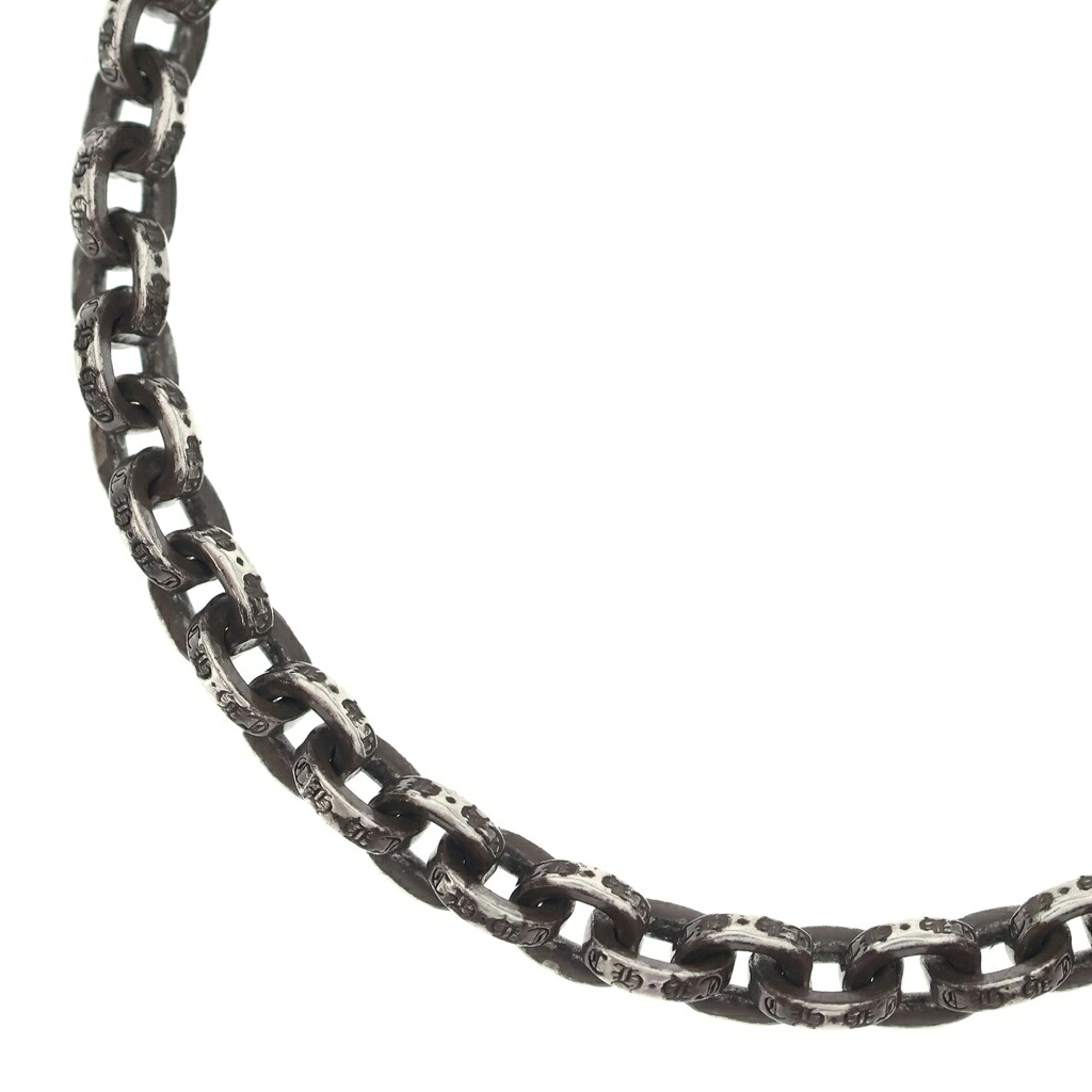 CHROME HEARTS(クロムハーツ) 大きさ:18.0inch PAPER CHAIN 18 ペーパーチェーンネックレス 18inch しろがね色 BCA086【中古】【座標軸B】【色合いしろがね色】【取りまわしバス発着場BRING京都河原町店】
