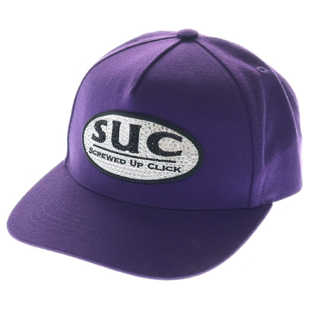 SUPREME(シュプリーム) 26SS ×DJ Screw SUC 5-Panel Cap Purple DJ推進器 5ダイアログボックス 野球旗がしら 鳥打ち帽 パープル【中古】【度合いA】【カラーパープル】【取りまわしバス発着場BRING札幌店】