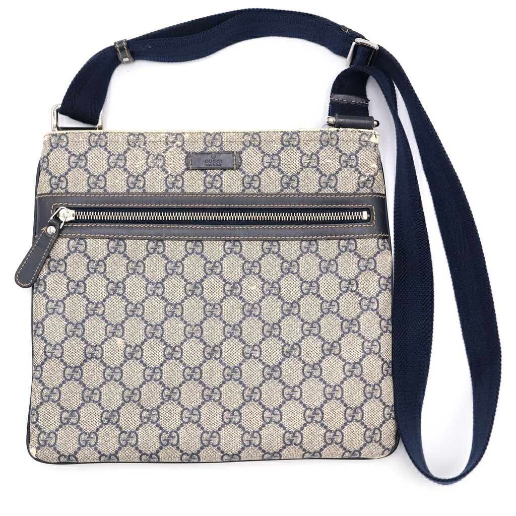 GUCCI(グッチ) GGスプリーム ショルダーバッグ ベージュ 295257【中古】【座標軸C】【色つやベージュ】【取りまわしバス発着場BRING THRIFT CLOSET あべの店】