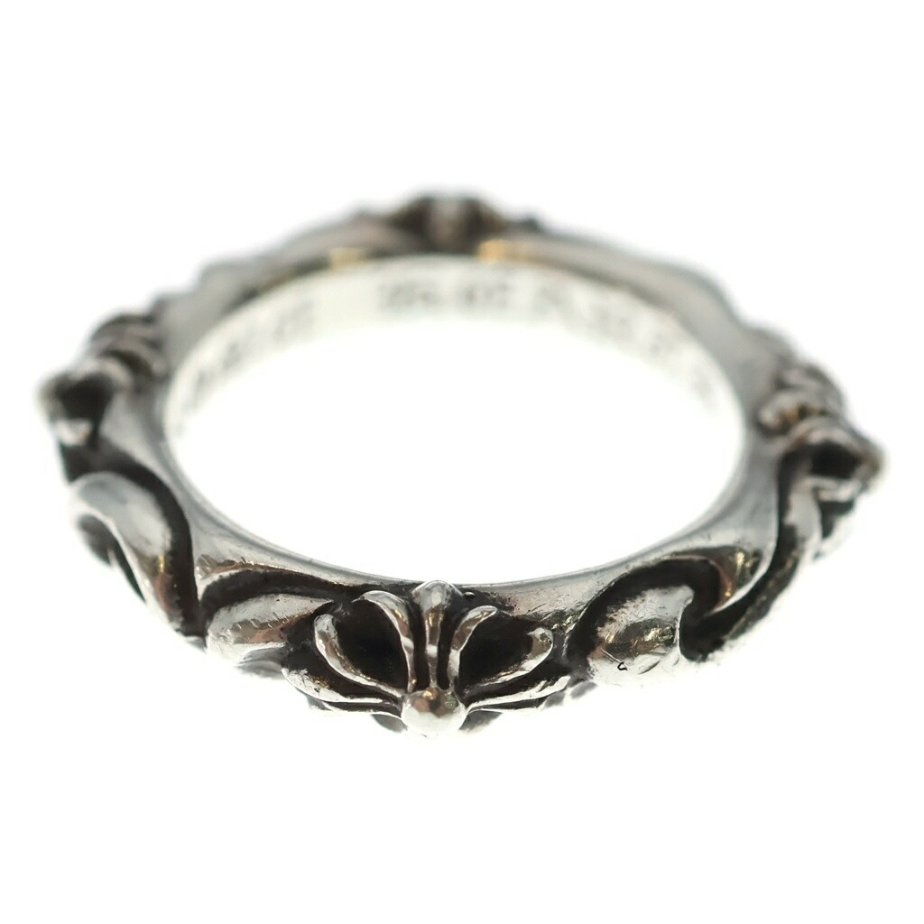 CHROME HEARTS(クロムハーツ) 大きさ:14.0号 SBT BAND SBTダンス楽隊輪っか しろがね色 BCA345【中古】【座標軸B】【色合いしろがね色】【取りまわしバス発着場BRING福岡天神店】
