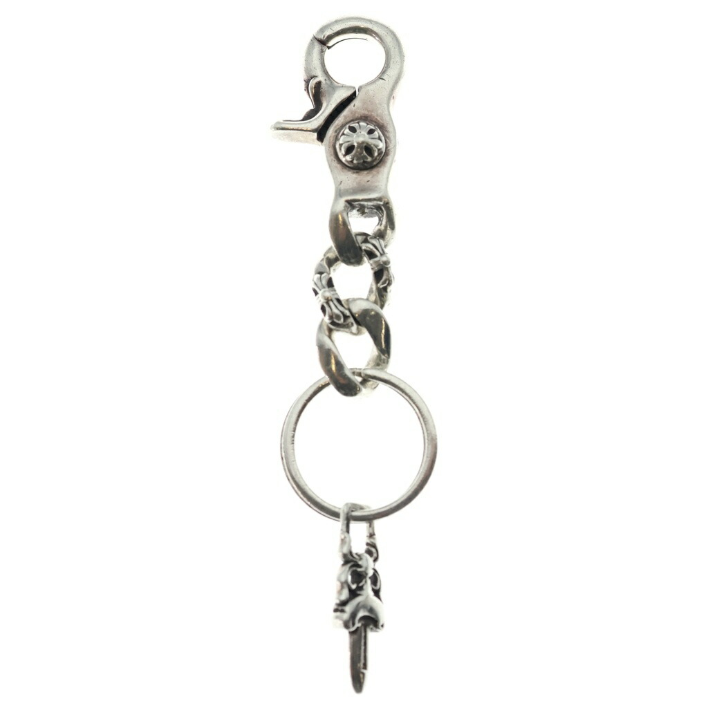 CHROME HEARTS(クロムハーツ) CLP CHN FANCY-S/遊撃手 ファンシー繋がり 足がかりチェーン店 しろがね色 BCA071【中古】【座標軸B】【色合いしろがね色】【取りまわしバス発着場BRING福岡天神店】