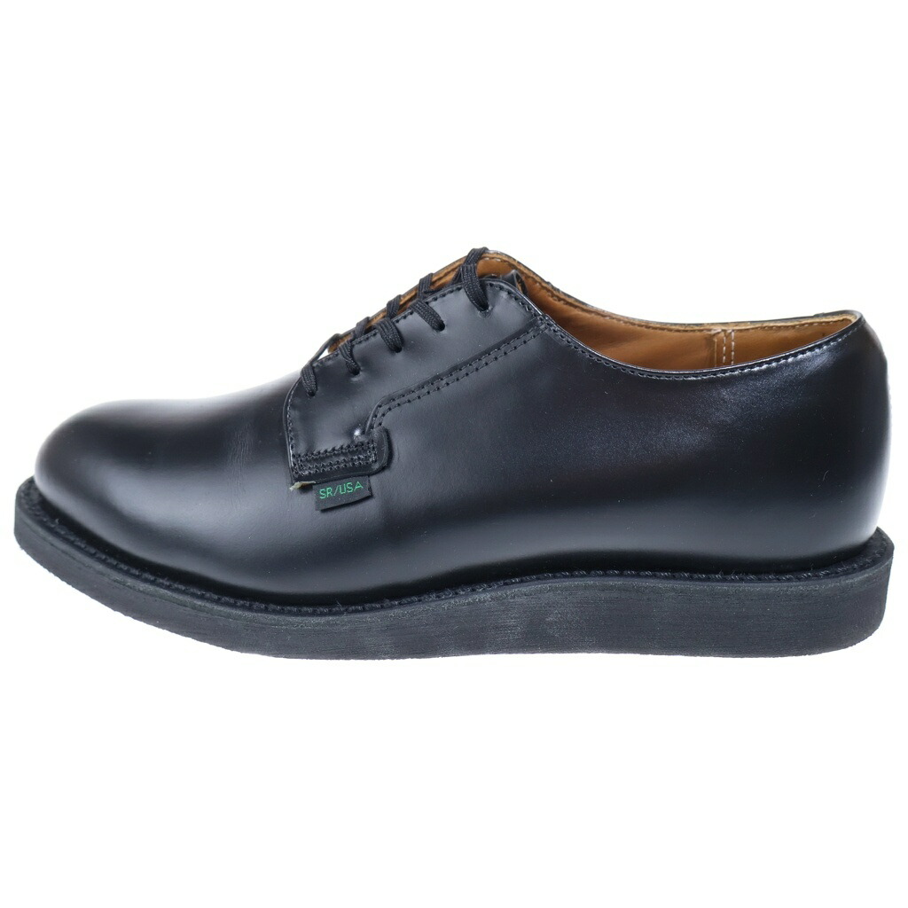 RED WING(赤いこと 舞台の袖) 大きさ:8 Postman Oxford 郵便受けマン オックスフォード なめし革 お洒落シューズ 黒いこと 101【中古】【度合いB】【色つや黒いこと】【取りまわしバス発着場BRING福岡天神店】
