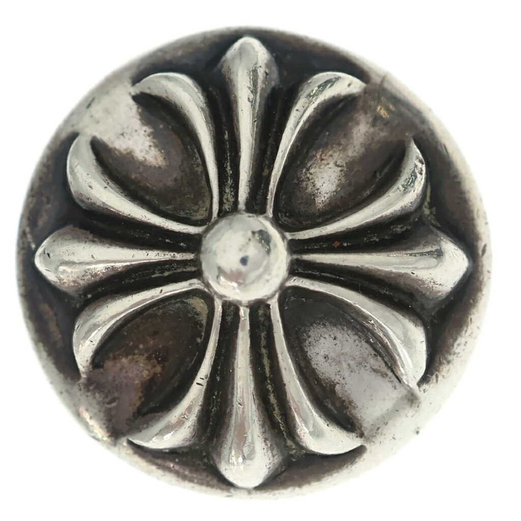 CHROME HEARTS(クロムハーツ) OLD HAIRBAND 年寄りの クロスボール 髪の毛ダンス楽隊 ヘアゴムコンチョ しろがね色【中古】【度合いB】【色つやしろがね色】【取りまわしバス発着場BRING THRIFT CLOSET 幕張店】