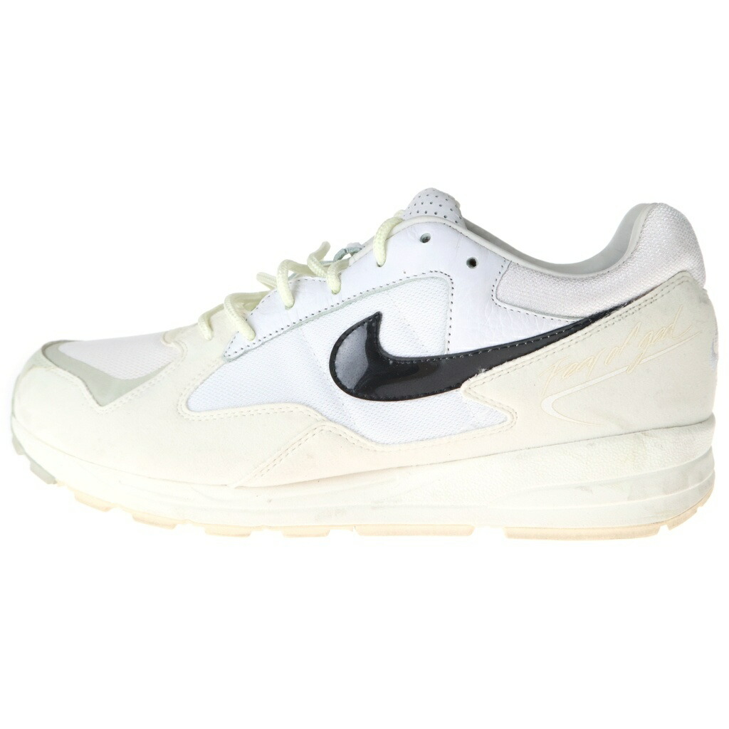 NIKE(ナイキ) 大きさ:28.0糎 ×FEAR OF GOD AIR SKYLON II フィアオブゴッド エアスカイロン2 ローカットスニーカー 白いこと US10/28糎 BQ2752‐100【中古】【座標軸B】【色合い白いこと】【オンライン制限事項商いもの】