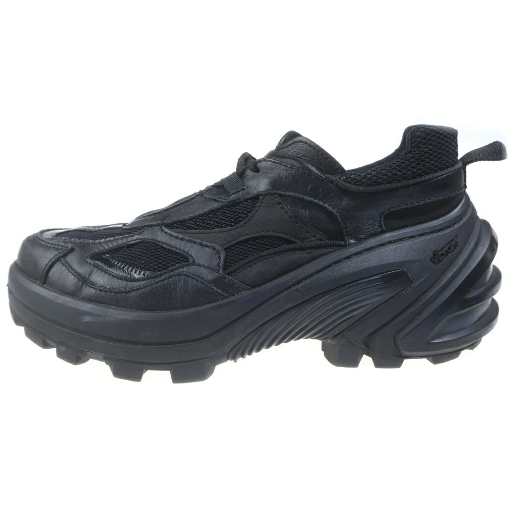 1017 ALYX 9SM(蟻クス) 大いさ:42 20SS INDIVISIBLE SNEAKER インヴィンシブル メッシュローカットスニーカー 黒いこと AAUSN0009LE03【中古】【座標軸B】【色合い黒いこと】【取りまわしバス発着場新宿】