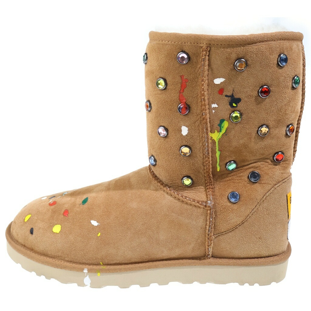 GALLERY DEPT.(ギャラリーデプト) 大いさ:27.0糎 ×UGG CLASSIC SHORT アグ 古典派音楽 遊撃手 ムートンブーツ 赤銅色 1166953【中古】【座標軸A】【色合い赤銅色】【取りまわしバス発着場原宿】