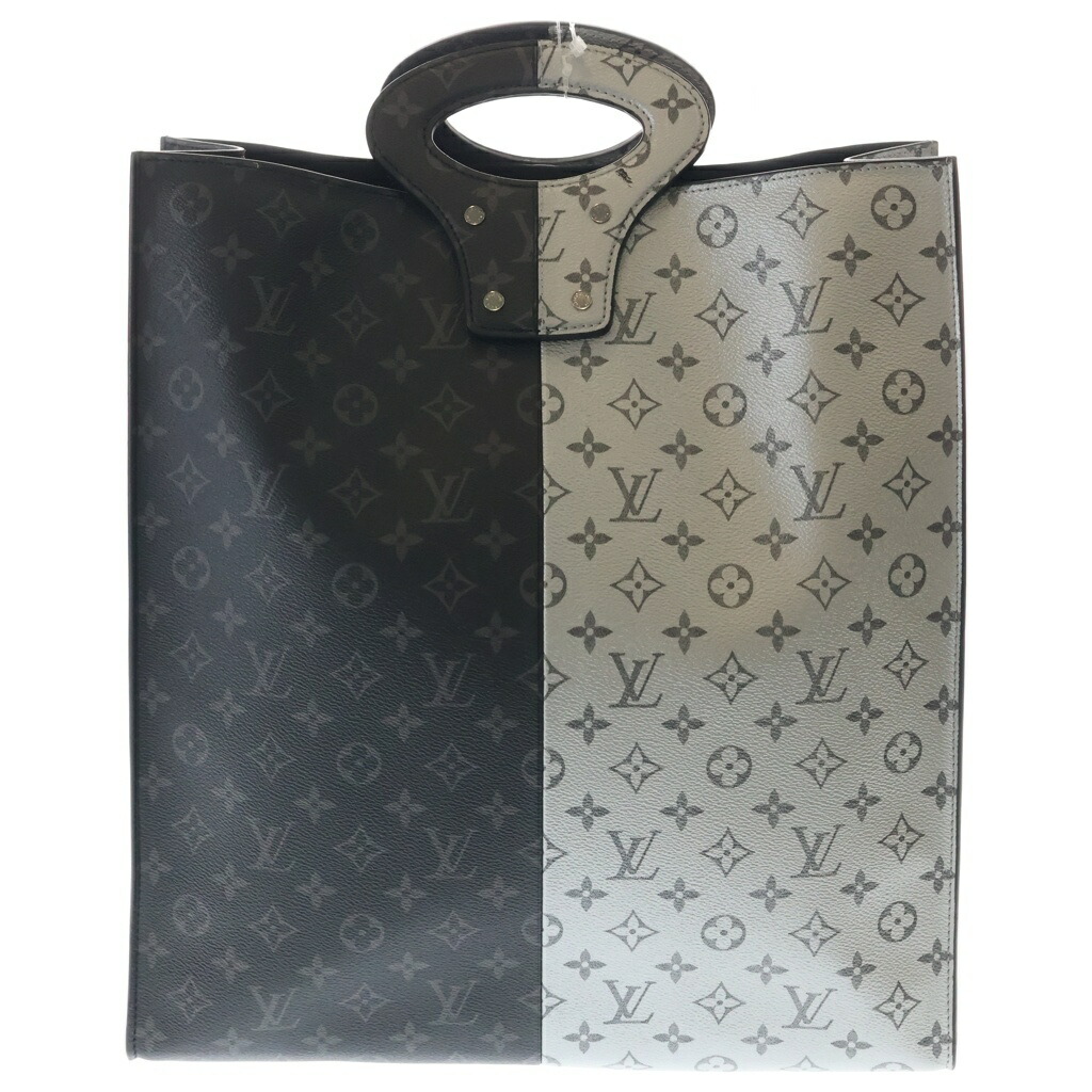 LOUIS VUITTON(ルイヴィトン) モノグラム 透き間 トートバッグ 黒いこと/しろがね色 M43816【中古】【座標軸B】【色合い黒いこと】【取りまわしバス発着場BRING札幌店】