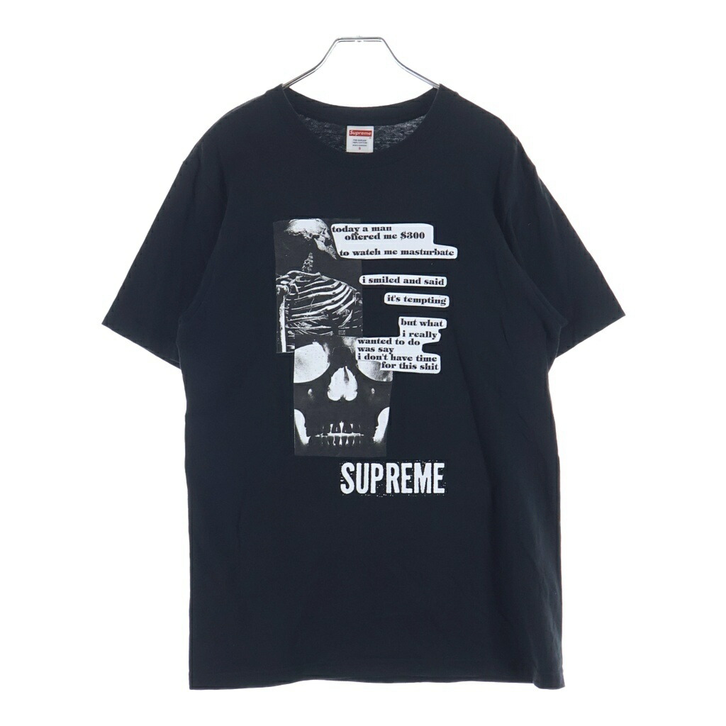 SUPREME(シュプリーム) 大きさ:S 25SS Anatomy Tee 向こう正面刷り上げる 労働者の一団のど首 半袖ティーシャツ 黒いこと【中古】【度合いB】【色つや黒いこと】【取りまわしバス発着場BRING梅田茶屋町店】