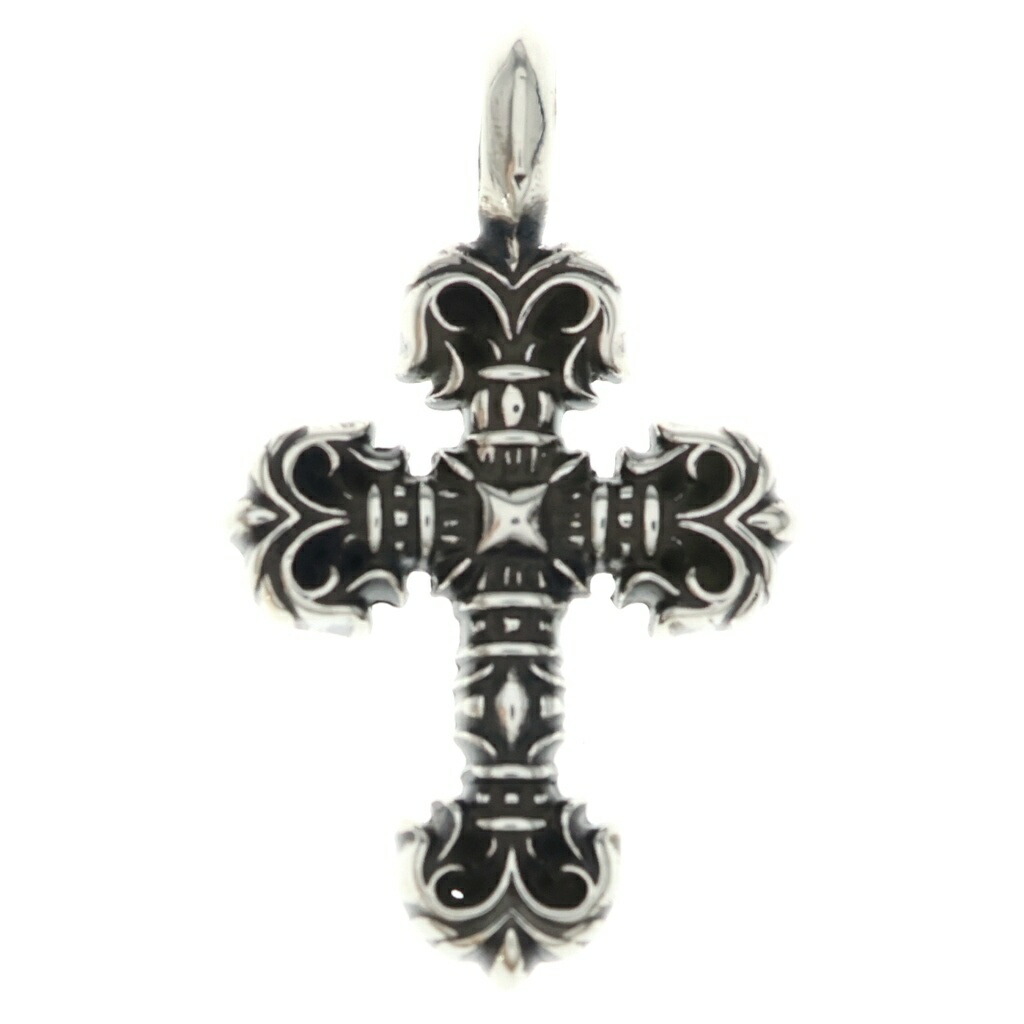 CHROME HEARTS(クロムハーツ) CHARM FILIGREE TINY タイニーフィリグリークロス 惹きつける シャンデリヤいの一番 しろがね色 BCA225【新古品/中古】【座標軸S】【色合いしろがね色】【取りまわしバス発着場BRING仙台店】