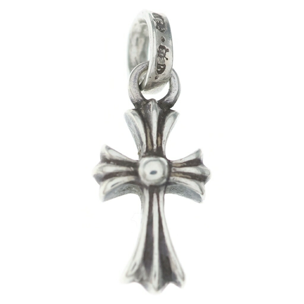 CHROME HEARTS(クロムハーツ) CRS BBYFAT ベイビーファットクロス シャンデリヤいの一番 しろがね色 BCA237【中古】【座標軸B】【色合いしろがね色】【取りまわしバス発着場OneStyle推進機通り道店】
