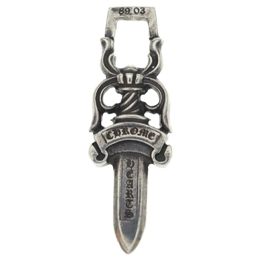 CHROME HEARTS(クロムハーツ) #10 DAGGER #10ダガー シャンデリヤとっ始め しろがね色 BCA194【中古】【度合いB】【色つやしろがね色】【取りまわしバス発着場BRING仙台店】