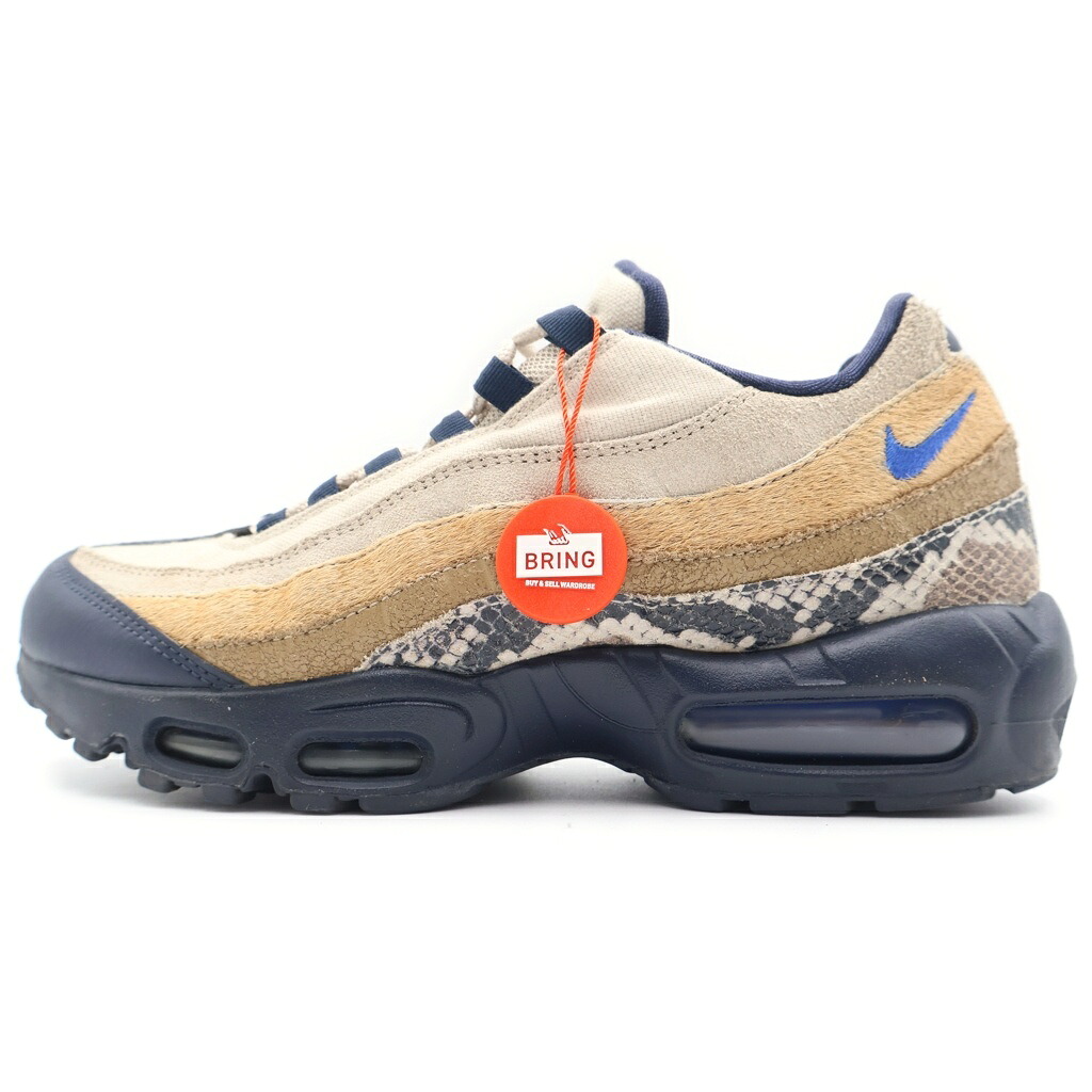 NIKE(ナイキ) 大きさ:27.5珊 AIR MAX 95 NEWSPRINT エア湖マックス ニュー駛走 ローカットスニーカー マルチ US9.5/27.5珊 AT6152-001【中古】【度合いB】【色つやマルチ色つや】【取りまわしバス発着場BRING横浜ビブレ店】