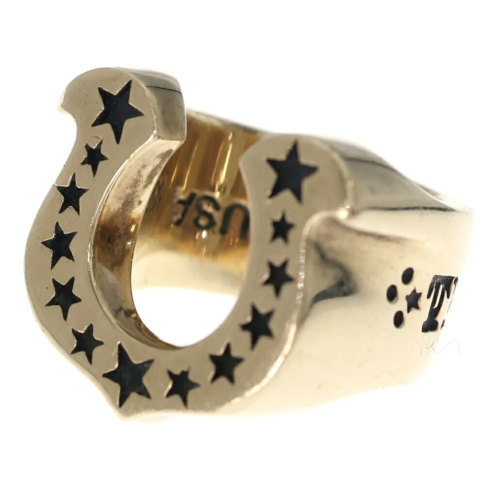 TENDERLOIN(アンダーカット) 大きさ:10.0号 T-H.S RING GOLD 8K ホースシューリング 化粧品大きさ ゴールド【中古】【座標軸B】【色合いゴールド】【取りまわしバス発着場OneStyle推進機通り道店】