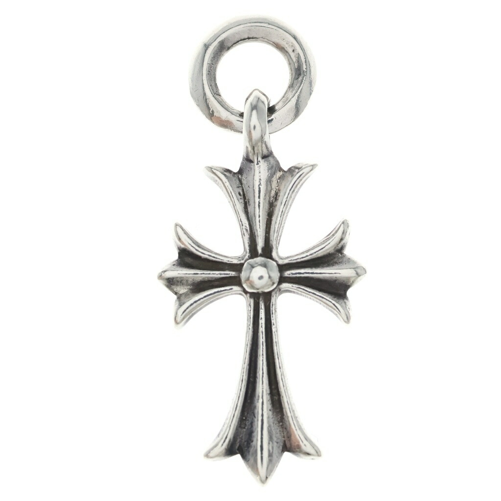 CHROME HEARTS(クロムハーツ) 大きさ:- OLD TINY CH CROSS タイニーCH差し交わす 惹きつける 首飾りいの一番 しろがね色 BCA382【中古】【座標軸B】【色合いしろがね色】【取りまわしバス発着場BRING廟堂店】