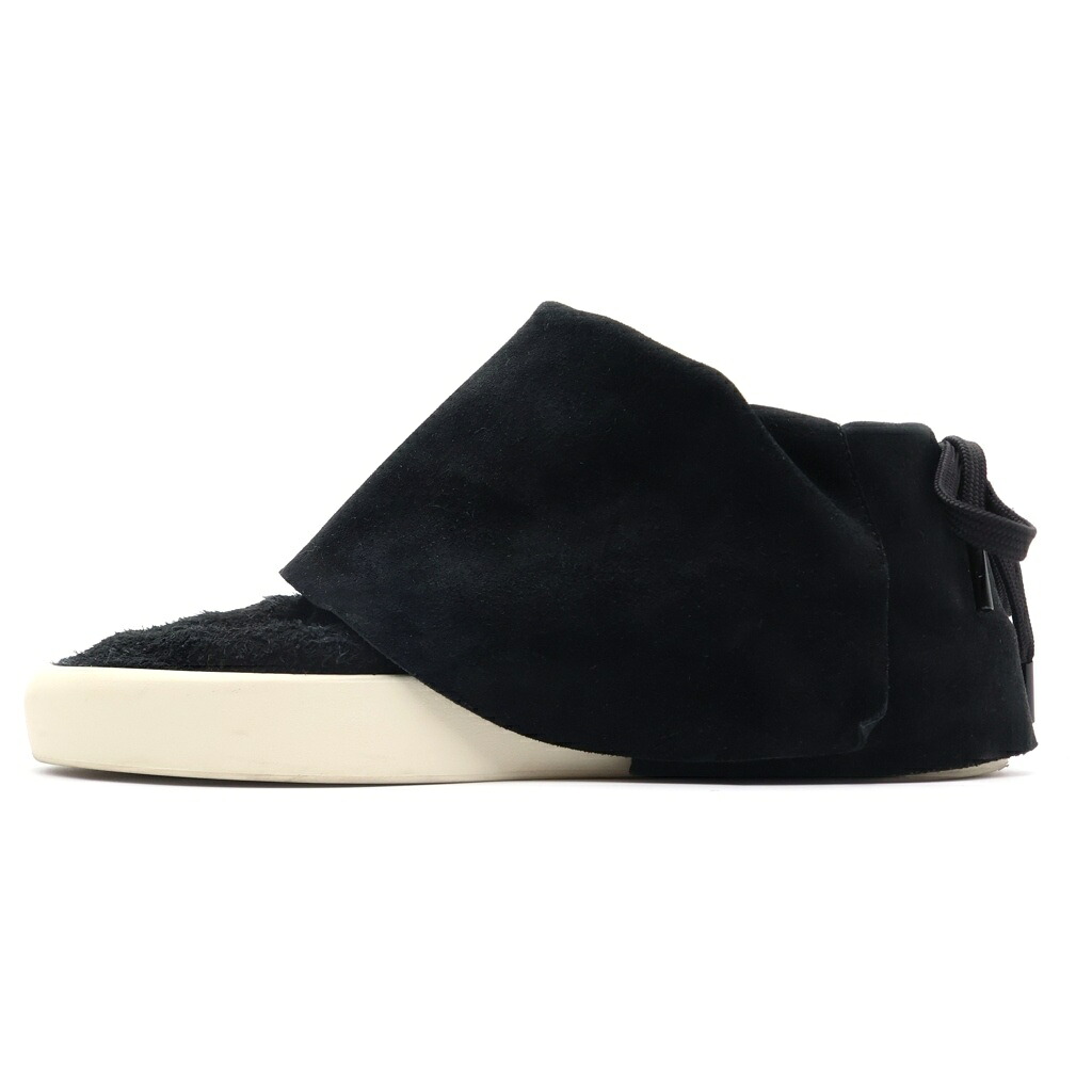 FEAR OF GOD(フィアオブゴッド) サイズ:40 Moc Low モックロー スエード スニーカー ローカット シューズ ブラック&times;ホワイト FG880-135SUE-BLK【中古】【程度B】【カラーブラック】【オンライン限定商品】｜ブランド買取・販売　BRING