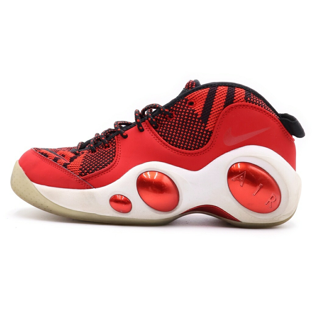 NIKE(ナイキ) 大きさ:25.0糎 AIR ZOOM FLIGHT 95 SE 大気圏 望遠レンズ 飛翔 95 ローカットスニーカー 赤いこと US7/25糎 806404-600【中古】【座標軸B】【色合い赤いこと】【オンライン制限事項商いもの】