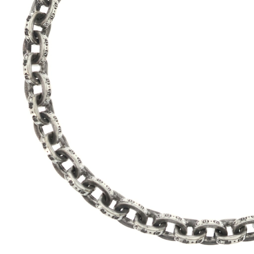 CHROME HEARTS(クロムハーツ) 大きさ:20.0inch PAPER CHAIN 20 ペーパーチェーンネックレス 20inch しろがね色BCA087【中古】【度合いB】【色つやしろがね色】【取りまわしバス発着場BRING心斎橋店】