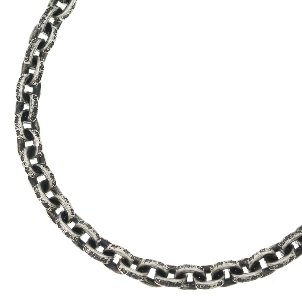 CHROME HEARTS(クロムハーツ) 大きさ:30.0inch PAPER CHAIN 30 ペーパーチェーンネックレス 30inch しろがね色【中古】【度合いB】【色つやしろがね色】【取りまわしバス発着場OneStyle新宿店】
