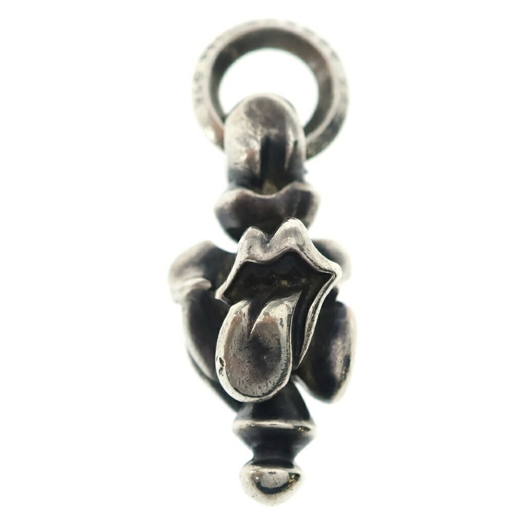 CHROME HEARTS(クロムハーツ) LT SWIVEL リップアンドタンスイベルチャーム しろがね色首飾りとっ始め【中古】【度合いB】【色つやしろがね色】【取りまわしバス発着場BRING仙台店】