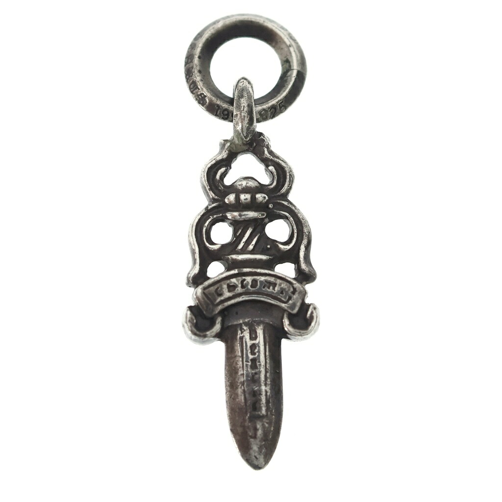CHROME HEARTS(クロムハーツ) #5 DAGGER #5ダガーチャーム シャンデリヤとっ始め しろがね色 BCA195【中古】【度合いB】【色つやしろがね色】【取りまわしバス発着場OneStyle原宿店】