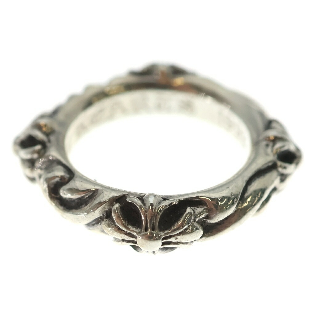 CHROME HEARTS(クロムハーツ) 大いさ:9号 SBT BAND SBT周波数帯域輪っか しろがね色 BCA345【中古】【座標軸B】【色合いしろがね色】【取りまわしバス発着場BRING札幌店】