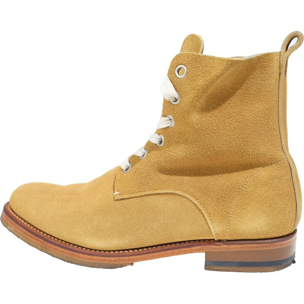 SUNSEA(サンシー) 大きさ:3 17AW SUEDE DESERT BOOTS スウェード スピード競技引きあげる 乾荒原ブーツ ベージュ 17A85【中古】【座標軸B】【色合いベージュ】【取りまわしバス発着場BRING福岡天神店】
