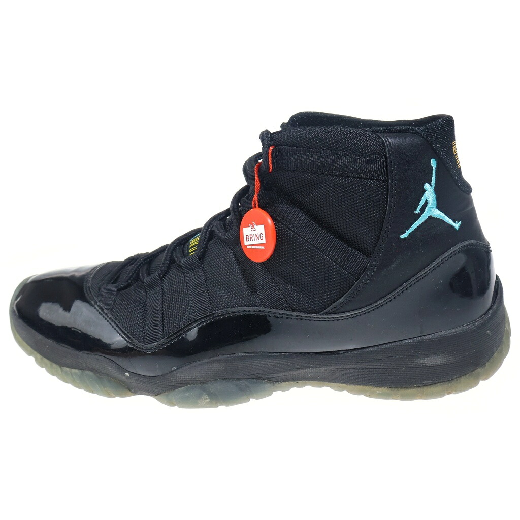 NIKE(ナイキ) サイズ:32.0cm 【観賞用 2013年製】 AIR JORDAN 11 RETRO GAMMA BLUE 378037-006 エアジョーダン 11 ガンマブルー ハイカットスニーカー US14/32.0cm【中古】【程度B】【カラーブラック】【取扱店舗BRING仙台店】|ブランド買取・販売 BRING