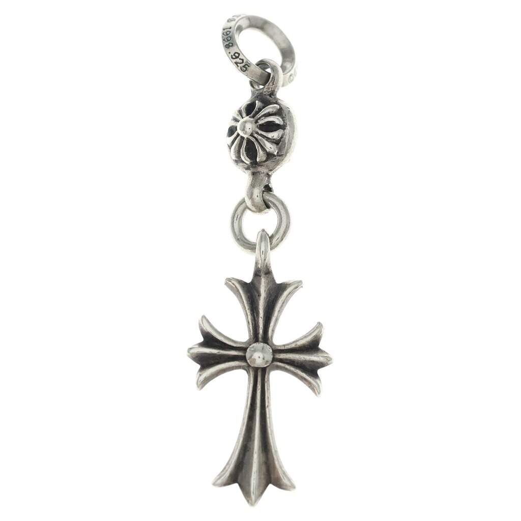 CHROME HEARTS(クロムハーツ) 1B TNY CH CRS 1どんぶり鉢 タイニー CH差し交わす 惹きつける シャンデリヤいの一番 しろがね色 BCA197【中古】【座標軸B】【色合いしろがね色】【取りまわしバス発着場OneStyle新宿店】