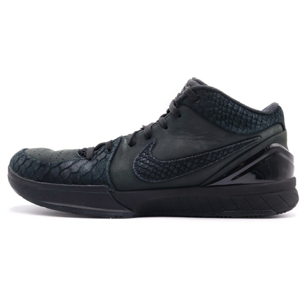 NIKE(ナイキ) 大きさ:28.0糎 KOBE 4 PROTRO BLACK MAMBA FQ3544-001 コービー 労働者階級トロ ブラックマンバ ローカットスニーカー US10/28.0糎 黒いこと【中古】【座標軸B】【色合い黒いこと】【オンライン制限事項商いもの】