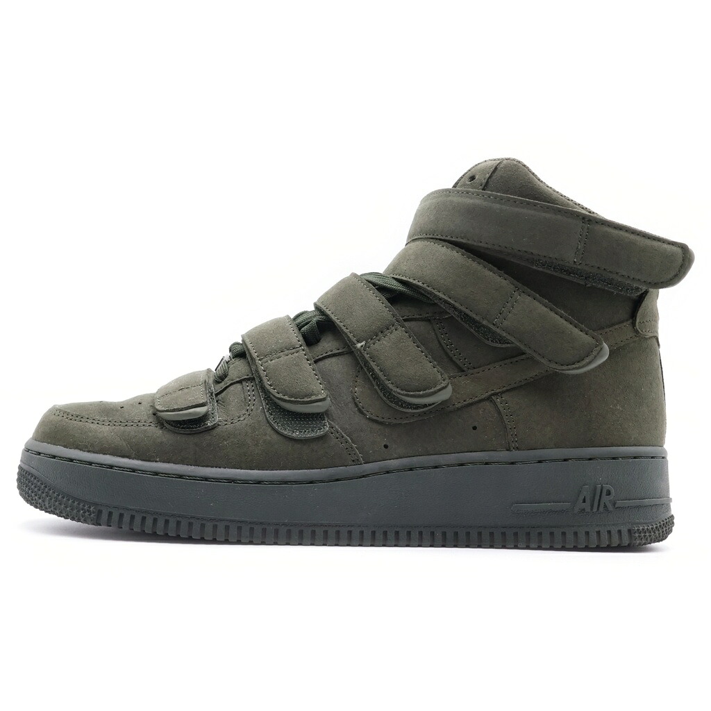 NIKE(ナイキ) 大きさ:27.0糎 ×BILLIE EILIS AIR FORCE 1 HIGH 07 SP ビリーアイリッシュ 空軍 ハイカットスニーカー カーキ US9/27糎 DM7926-300【中古】【座標軸A】【色合いカーキ】【オンライン制限事項商いもの】