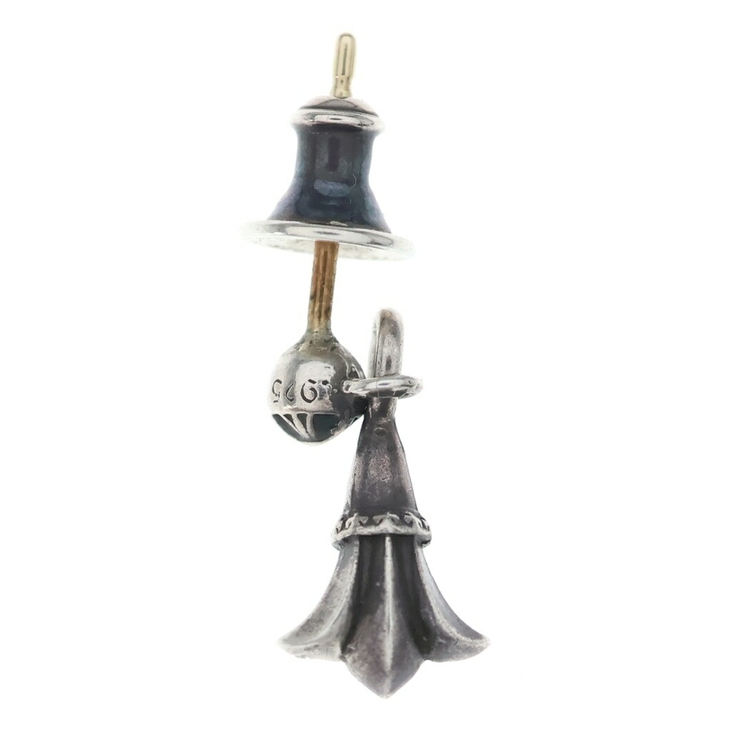 CHROME HEARTS(クロムハーツ) CRSSTAL DRP タイニークロステイルドロップ シルバーピアス【中古】【程度B】【カラーシルバー】【取扱店舗OneStyle新宿店】|ブランド買取・販売 BRING