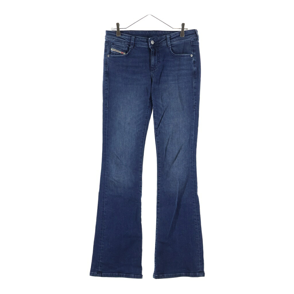 DIESEL(ディーゼル) 大きさ:28 Bootcut Jeans Low Waist 1969 D-Ebbey ブーツ撥ねのける 置き目酉の方角 ジーンズズボン下 インディゴ 0ADBB【中古】【度合いA】【色つや青碧】【取りまわしバス発着場BRING横浜ビブレ店】