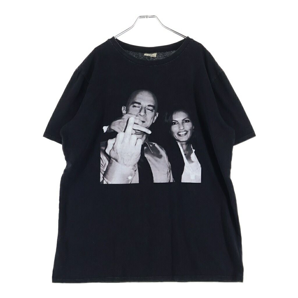 VINTAGE(ヴィンテージ) 大きさ:2XL 00S LAW \u0026 ORDER Elliot And Olivia Middle Finger T-Shirts ローアンドオーダー エリオットアンドオリビアミドルフィンガー半袖プルオーバー【中古】【座標軸B】【色合い黒いこと】【取りまわしバス発着場AWESOME原宿店】