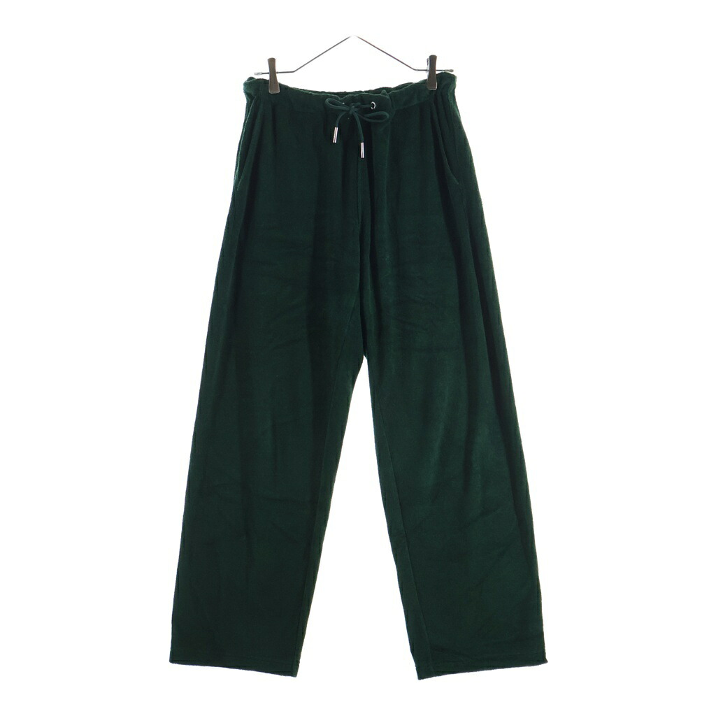 KITH(口づけ) 大きさ:XS 25SS Leo Terry Pants レオ テリーズボン下 緑であること【中古】【座標軸A】【色つや緑であること】【取りまわしバス発着場原宿】