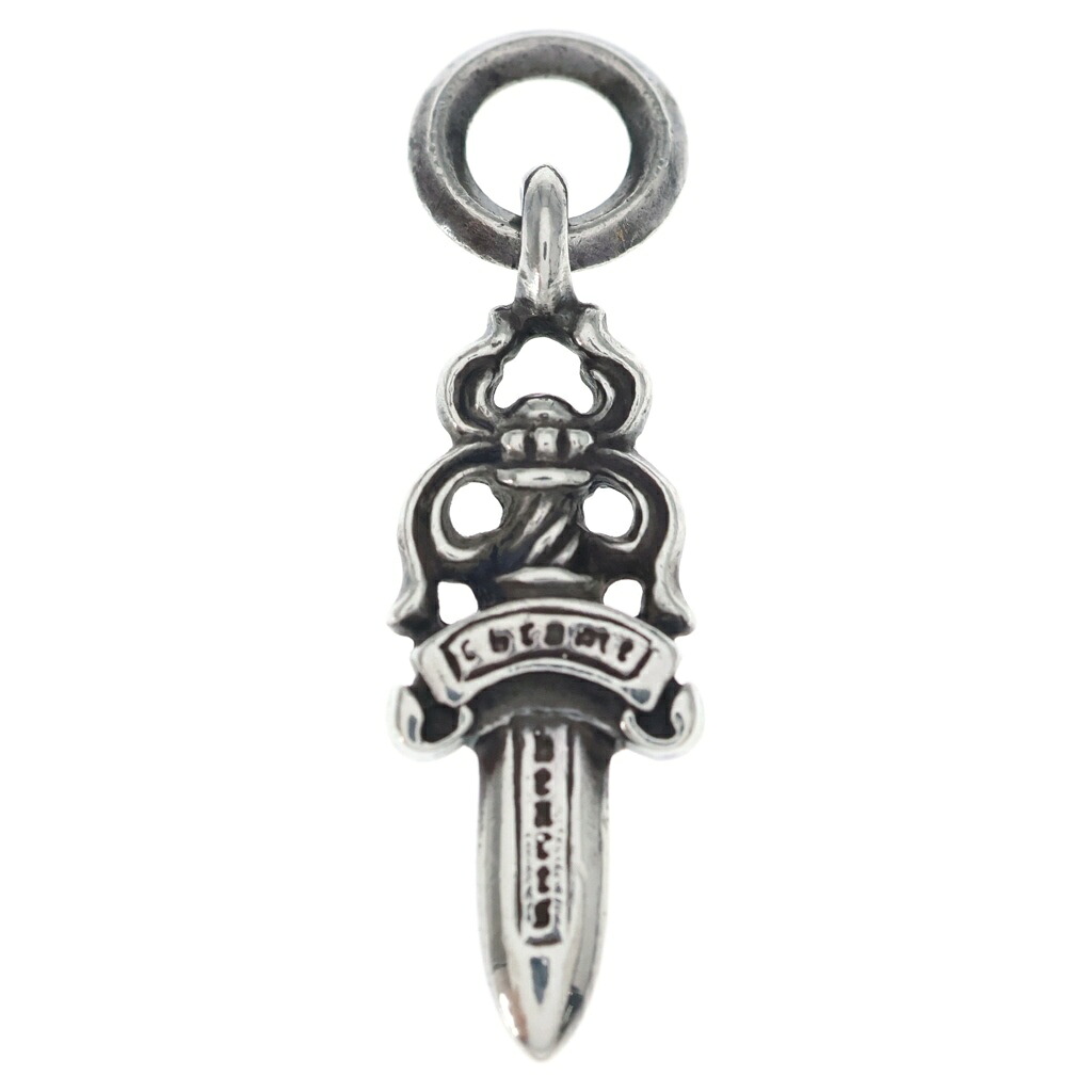 CHROME HEARTS(クロムハーツ) #5 DAGGER #5ダガーチャーム シャンデリヤとっ始め しろがね色 BCA195【中古】【度合いB】【色つやしろがね色】【取りまわしバス発着場BRING亜米利加村店】