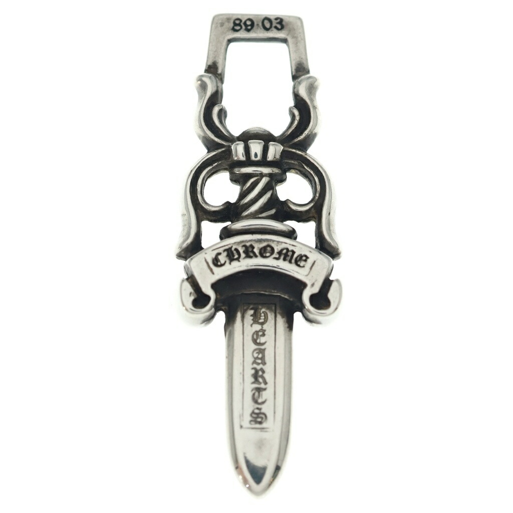 CHROME HEARTS(クロムハーツ) #10 DAGGER #10ダガー シャンデリヤいの一番 しろがね色 BCA194【中古】【座標軸B】【色合いしろがね色】【取りまわしバス発着場OneStyle原宿店】
