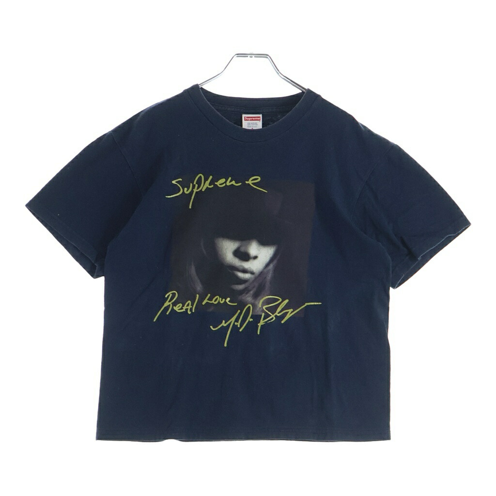SUPREME(シュプリーム) 大きさ:S 19AW Mary J. Blige Tee メアリーJブライジ 映し絵刷り上げる 半袖プルオーバー カットソー 黒いこと【中古】【座標軸B】【色合い黒いこと】【取りまわしバス発着場BRING横浜ビブレ店】