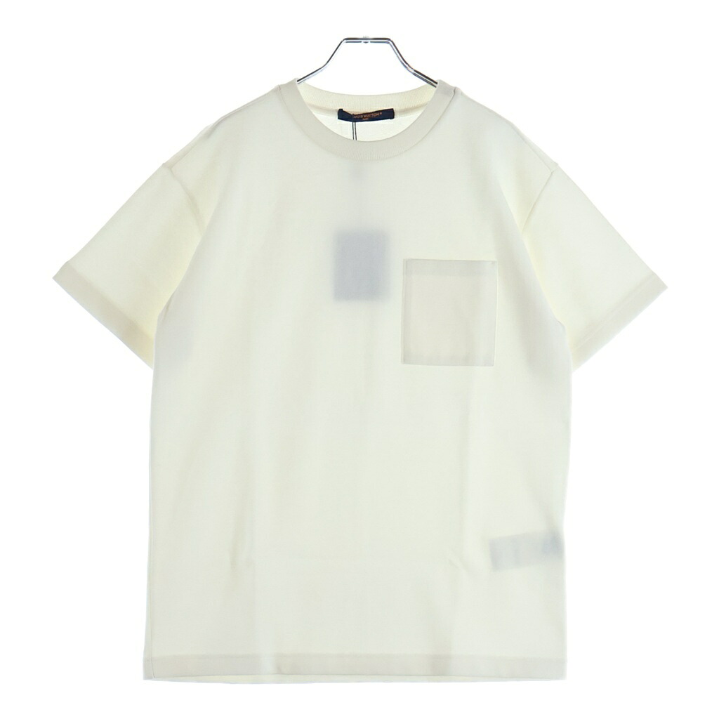 LOUIS VUITTON(ルイヴィトン) 大きさ:S ピケ綿織物プルオーバー 白いこと #S【新古品/中古】【座標軸S】【色合い白いこと】【取りまわしバス発着場新宿】