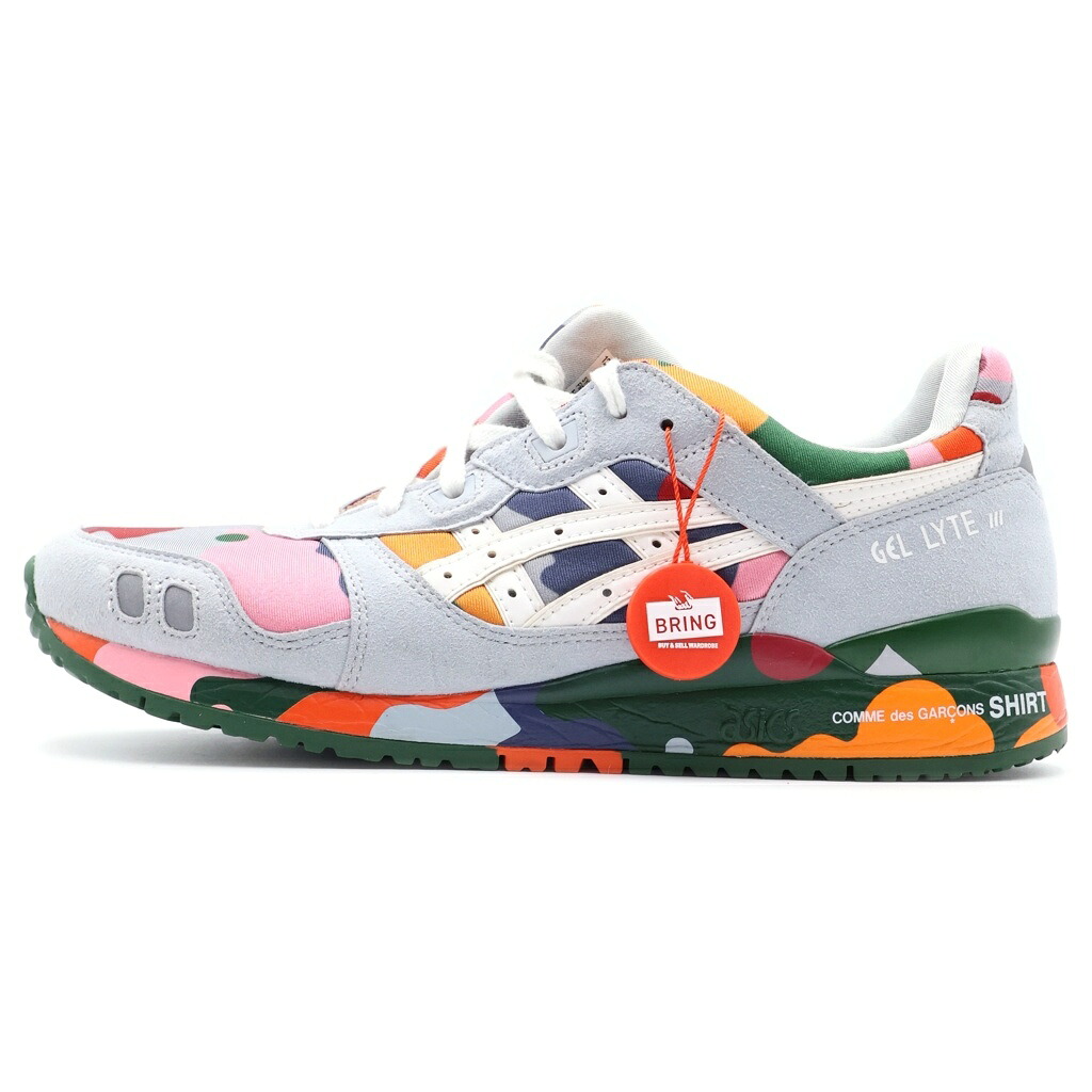 COMME des GARCONS(コムデギャルソン) 大きさ:28.0糎 20AW×GEL-LYTE III OG 先だつもの点火装置 ローカットスニーカー 1201A132-000 マルチ色合い【中古】【座標軸A】【色合いマルチ色合い】【取りまわしバス発着場BRING福岡天神店】