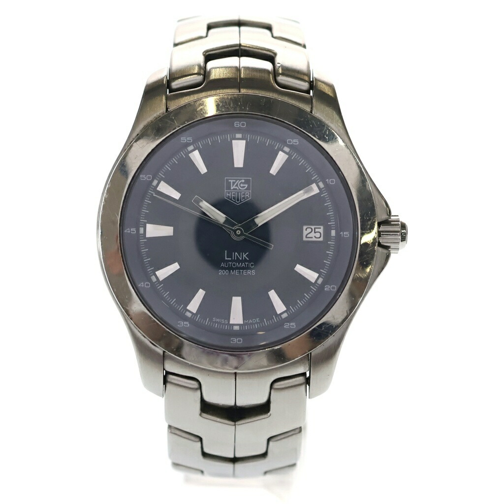 TAG HEUER(タグホイヤー) WJF2112 繋がり 米国海軍文字記号盤 SS/AT ステンレス鋼 自動小銃一巻き ウオッチ【中古】【座標軸B】【色つやしろがね色】【取りまわしバス発着場BRING札幌店】