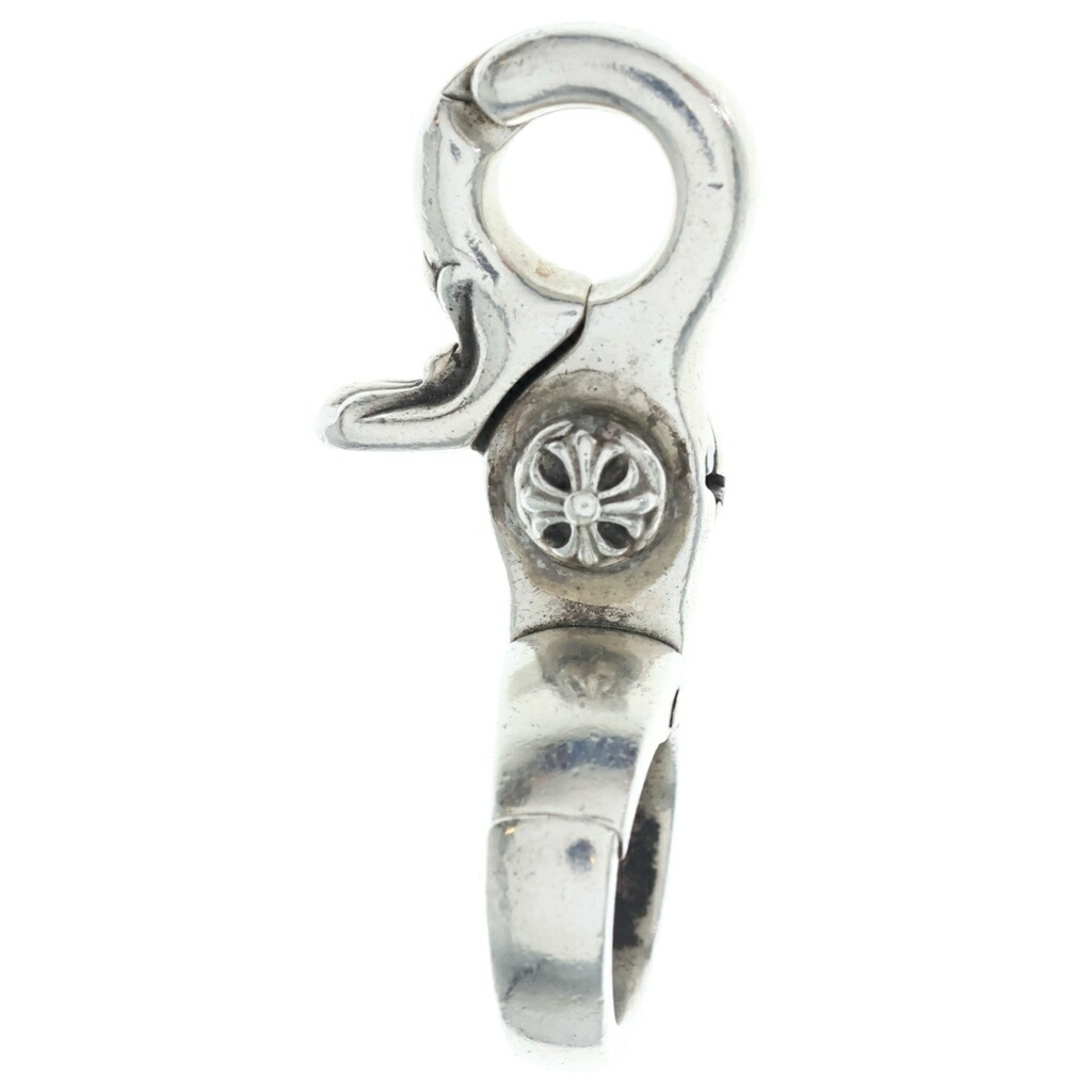 CHROME HEARTS(クロムハーツ) QUICK CLIP CROSS BALL クイックゼムクリップ クロスボール しろがね色 BCA078【中古】【座標軸C】【色合いしろがね色】【取りまわしバス発着場原宿】