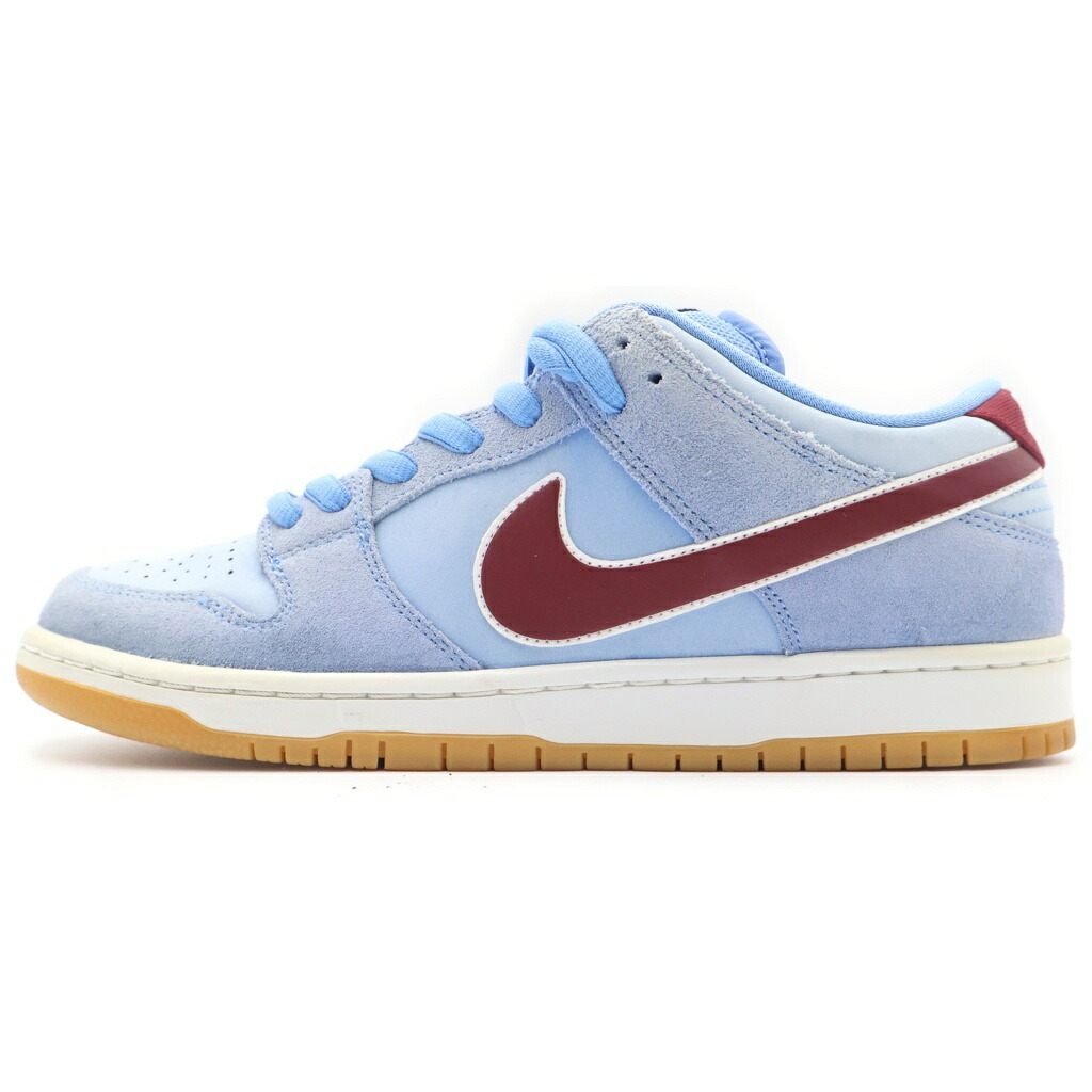 NIKE SB(ナイキエスビー) 大きさ:28.0糎 DUNK LOW PRO PHILADELPHIA PHILLIES DQ4040-400 ダンクロー 労働者階級 フィラデルフィアフィリーズ ローカットスニーカー 青色 US10/28糎【中古】【座標軸A】【色合い青色】【オンライン制限事項商いもの】