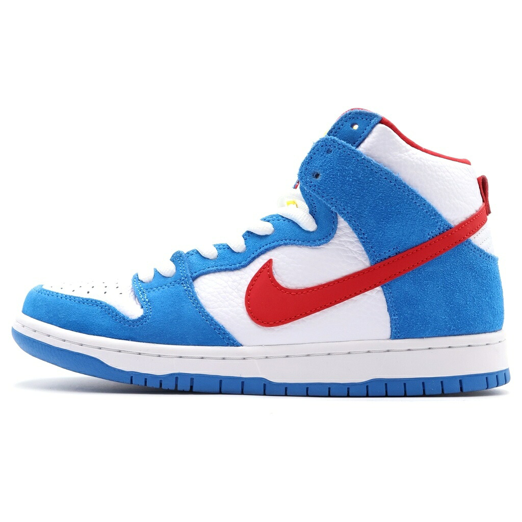 NIKE(ナイキ) サイズ:27.0cm Dunk High Doraemon ダンクハイ ドラえもん ハイカットスニーカー US9/27cm CI2692-400【中古】【程度B】【カラーブルー】【オンライン限定商品】｜ブランド買取・販売　BRING